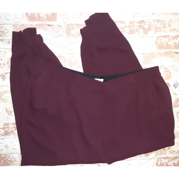 Gibson Latimer Song Sparrow Pull-On Jogger Pants - Maroon - Picture 3 of 16